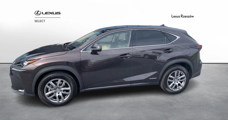 Lexus NX cena 114900 przebieg: 125514, rok produkcji 2015 z Sztum małe 277